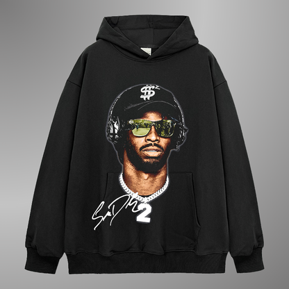 SHEDEUR SANDERS BIG FACE HOODIE
