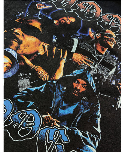 SUDADERA CON CAPUCHA Y CARA GRANDE DE SNOOP DOGG