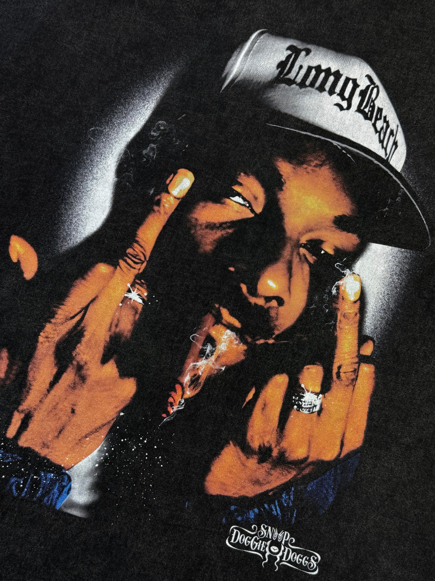 CAMISETA CON CARA GRANDE DE SNOOP DOGG V2