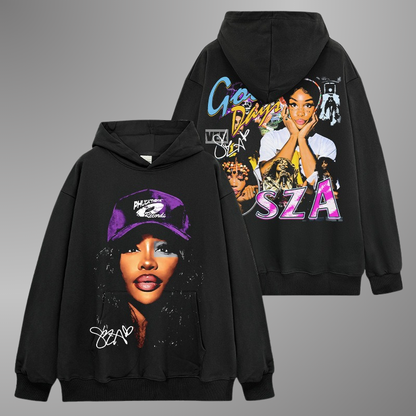 SZA BIG FACE HOODIE V2