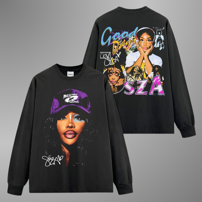 SZA BIG FACE TEE[LS] V2