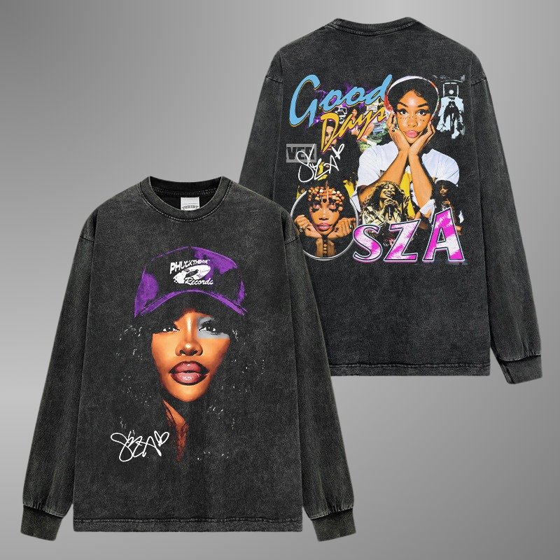 SZA BIG FACE TEE[LS] V2