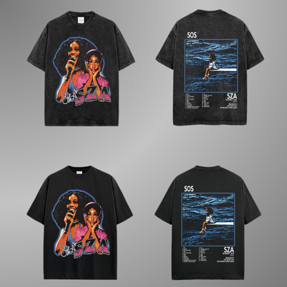 CAMISETA SOS SZA V2