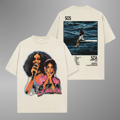 CAMISETA SOS SZA V2
