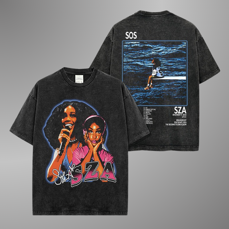 SZA SOS TEE V2