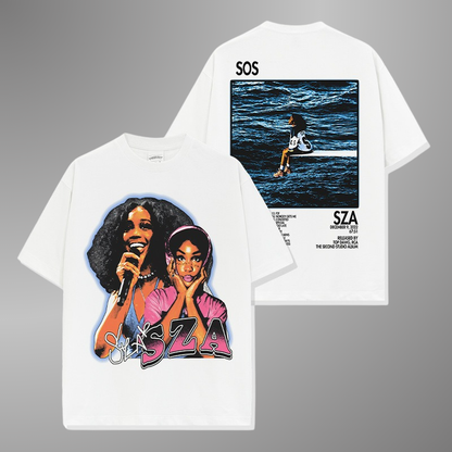 CAMISETA SOS SZA V2