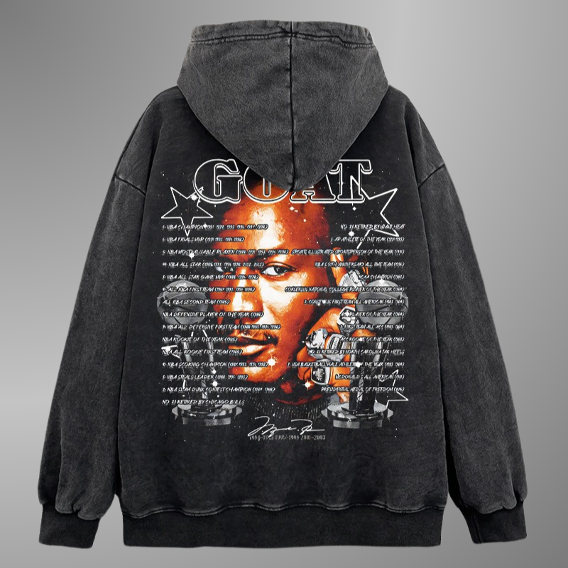 THE GOAT JORDAN HOODIE V2