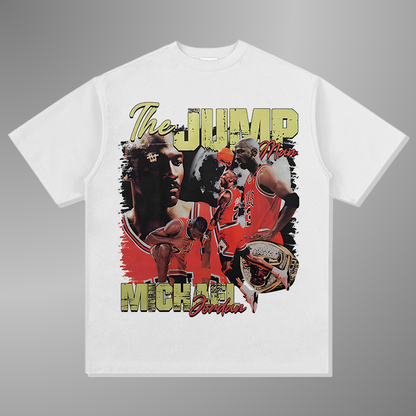 LA CAMISETA DEL HOMBRE SALTADOR