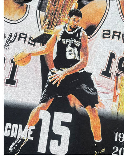 T-SHIRT TIM DUNCAN [LS] 