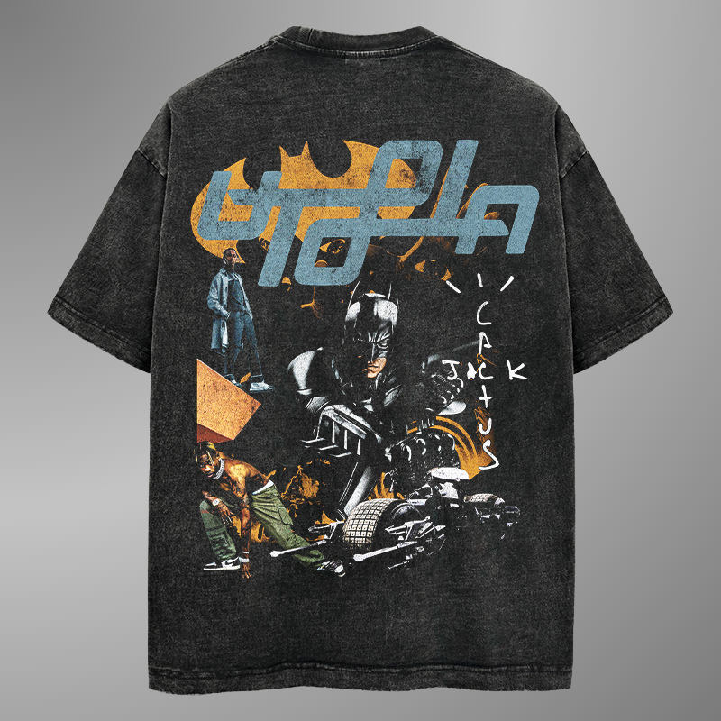 CAMISETA CON CARA GRANDE DE TRAVIS WAYNE