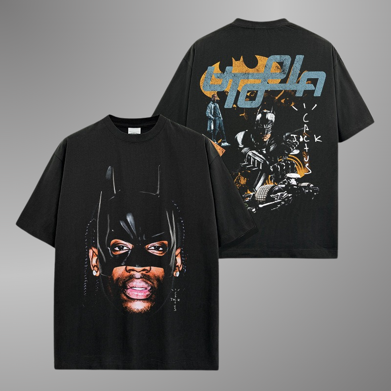 CAMISETA CON CARA GRANDE DE TRAVIS WAYNE