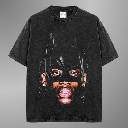CAMISETA CON CARA GRANDE DE TRAVIS WAYNE
