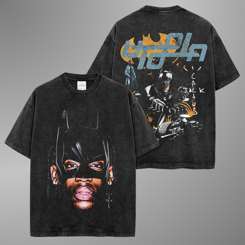 CAMISETA CON CARA GRANDE DE TRAVIS WAYNE