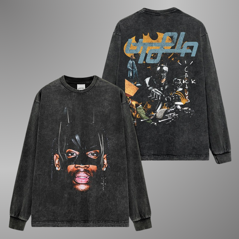 TRAVIS WAYNE BIG FACE TEE[LS]