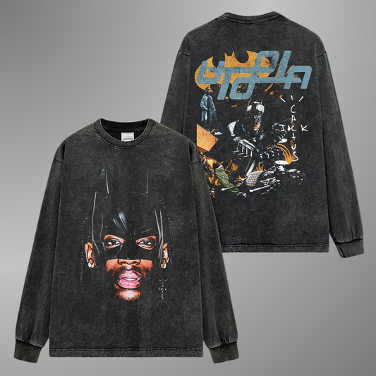 TRAVIS WAYNE BIG FACE TEE[LS]