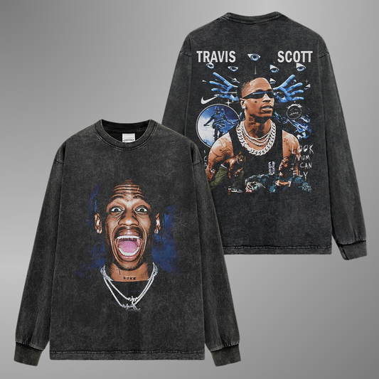 TRAVIS SCOTT BIG FACE TEE[LS] V3