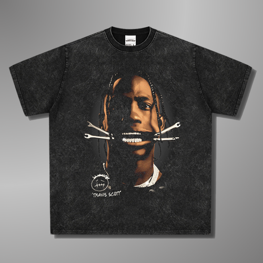 TRAVIS SCOTT BIG FACE TEE V2