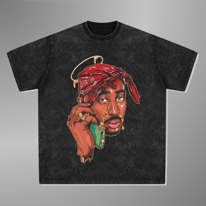 TUPAC BIG FACE TEE V2