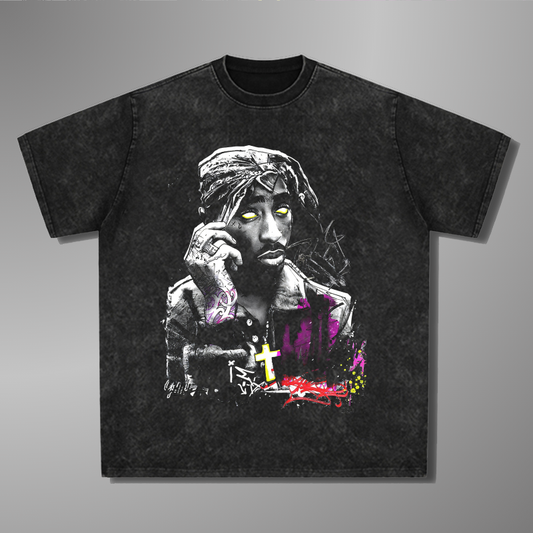 TUPAC GRAFFITI TEE