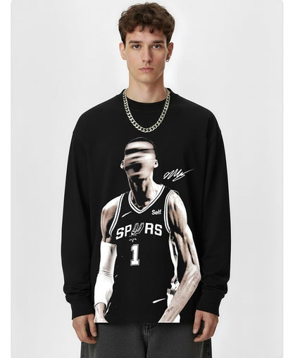 WEMBANYAMA TEE[LS] V4