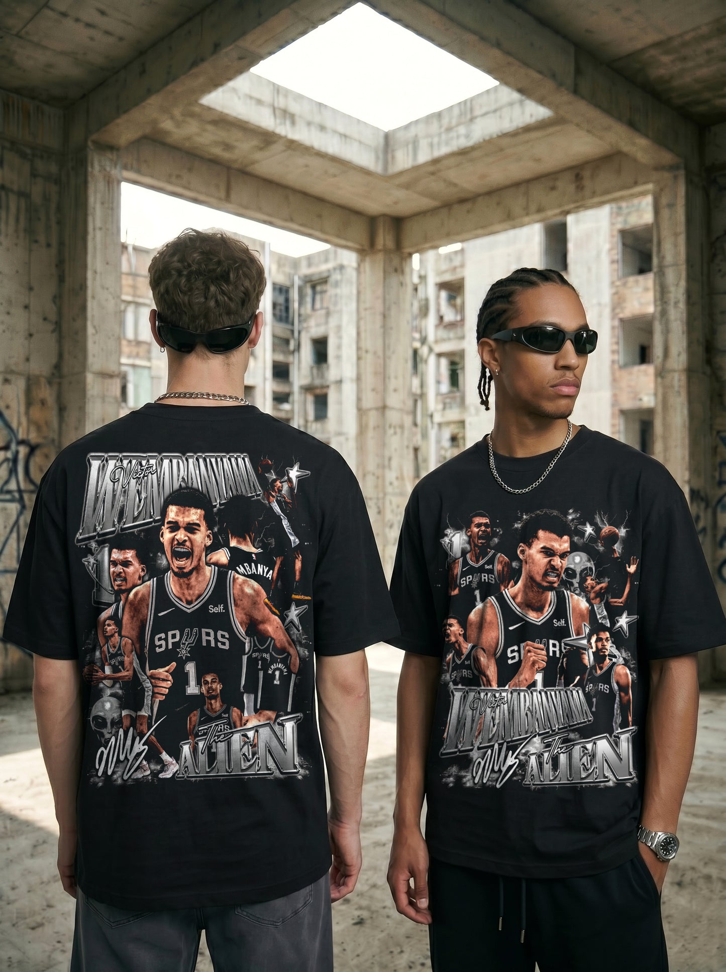 WEMBANYAMA TEE V7