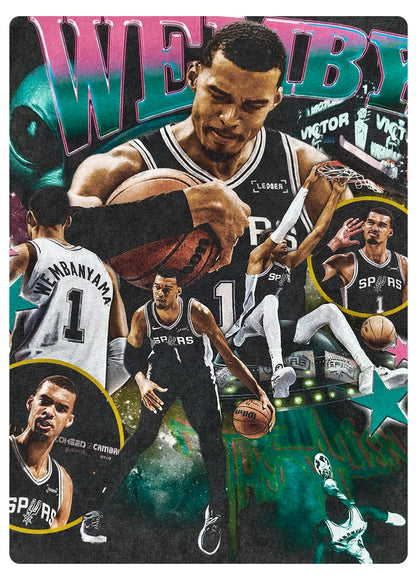 WEMBANYAMA TEE V8