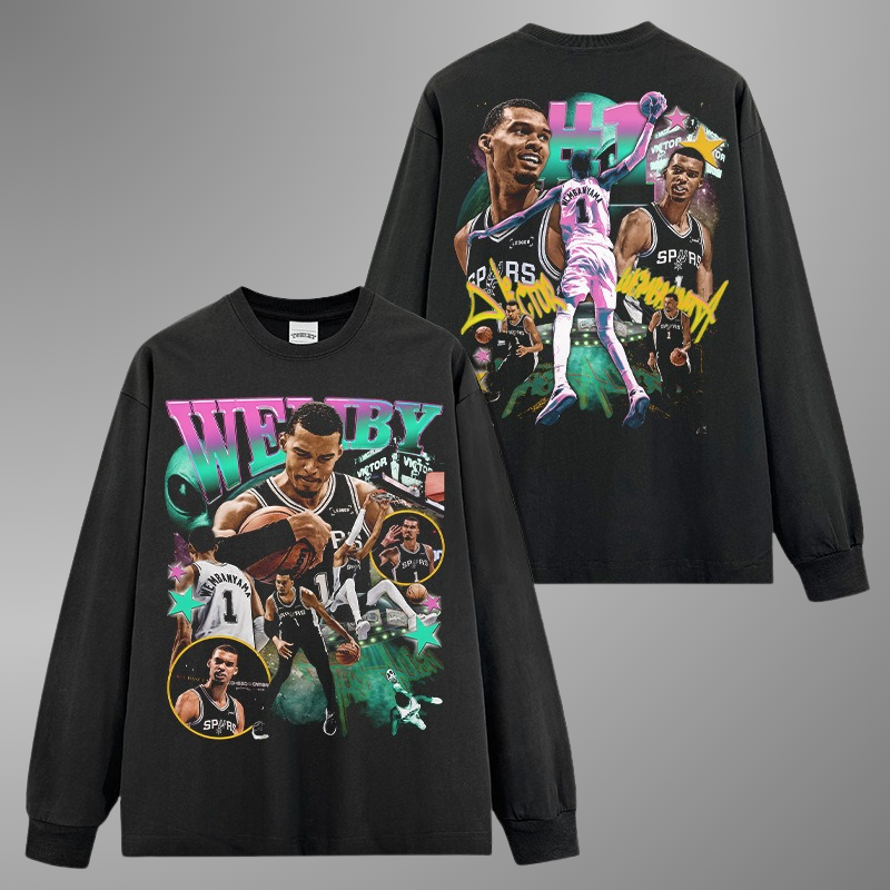 WEMBANYAMA TEE[LS] V8
