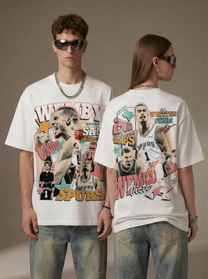 WEMBANYAMA VINTAGE TEE