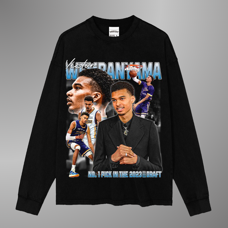 T-SHIRT WEMBANYAMA [LS] 