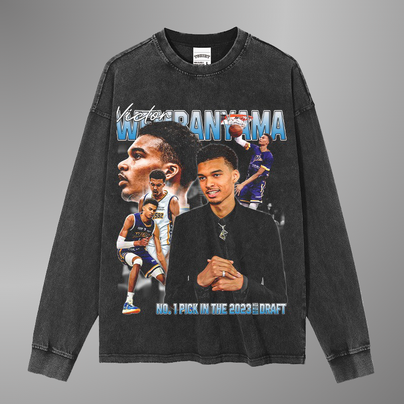 T-SHIRT WEMBANYAMA [LS] 