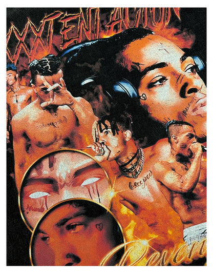 T-SHIRT XXXTENTACION REVENGE V3 