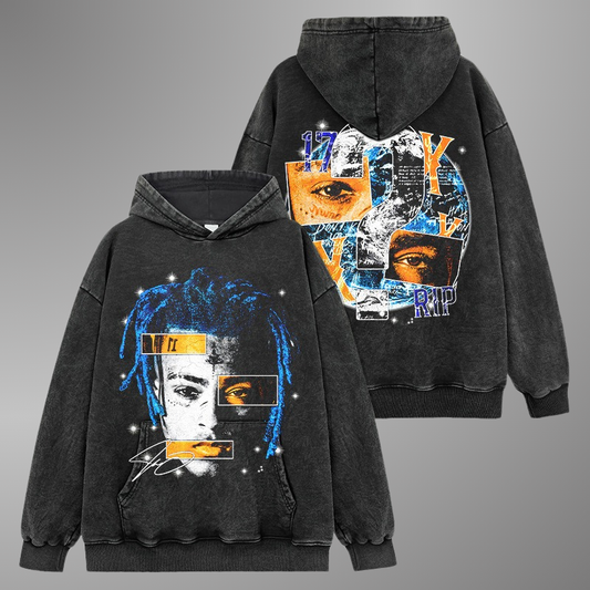 Xxxtentacion face hoodie discount