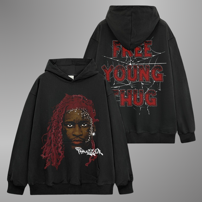 YOUNG THUG BIG FACE HOODIE