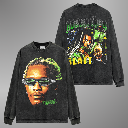 YOUNG THUG BIG FACE TEE[LS] V2