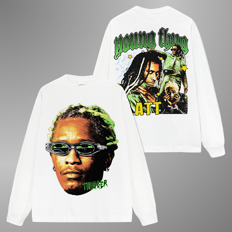 YOUNG THUG BIG FACE TEE[LS] V2