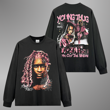 YOUNG THUG BIG FACE TEE[LS] V3