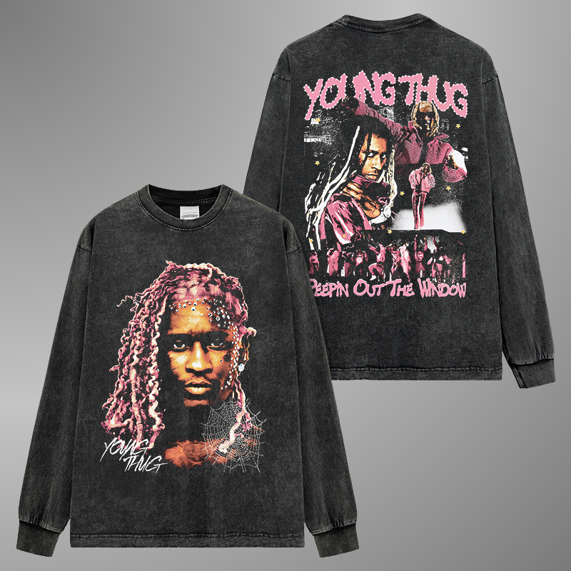 YOUNG THUG BIG FACE TEE[LS] V3