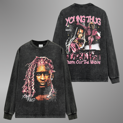 YOUNG THUG BIG FACE TEE[LS] V3