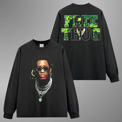 YOUNG THUG BIG FACE TEE[LS] V4