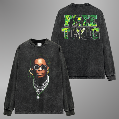 YOUNG THUG BIG FACE TEE[LS] V4
